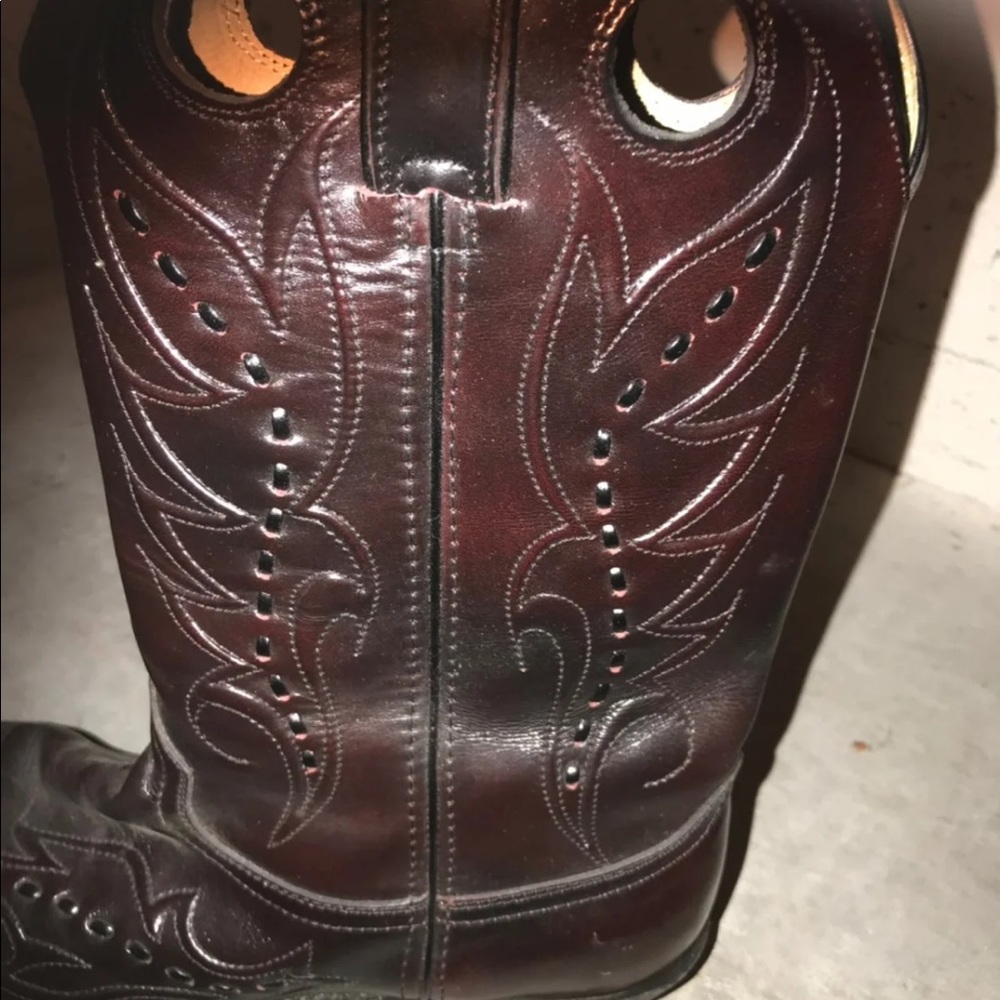 Cowboy or motorcycle boots